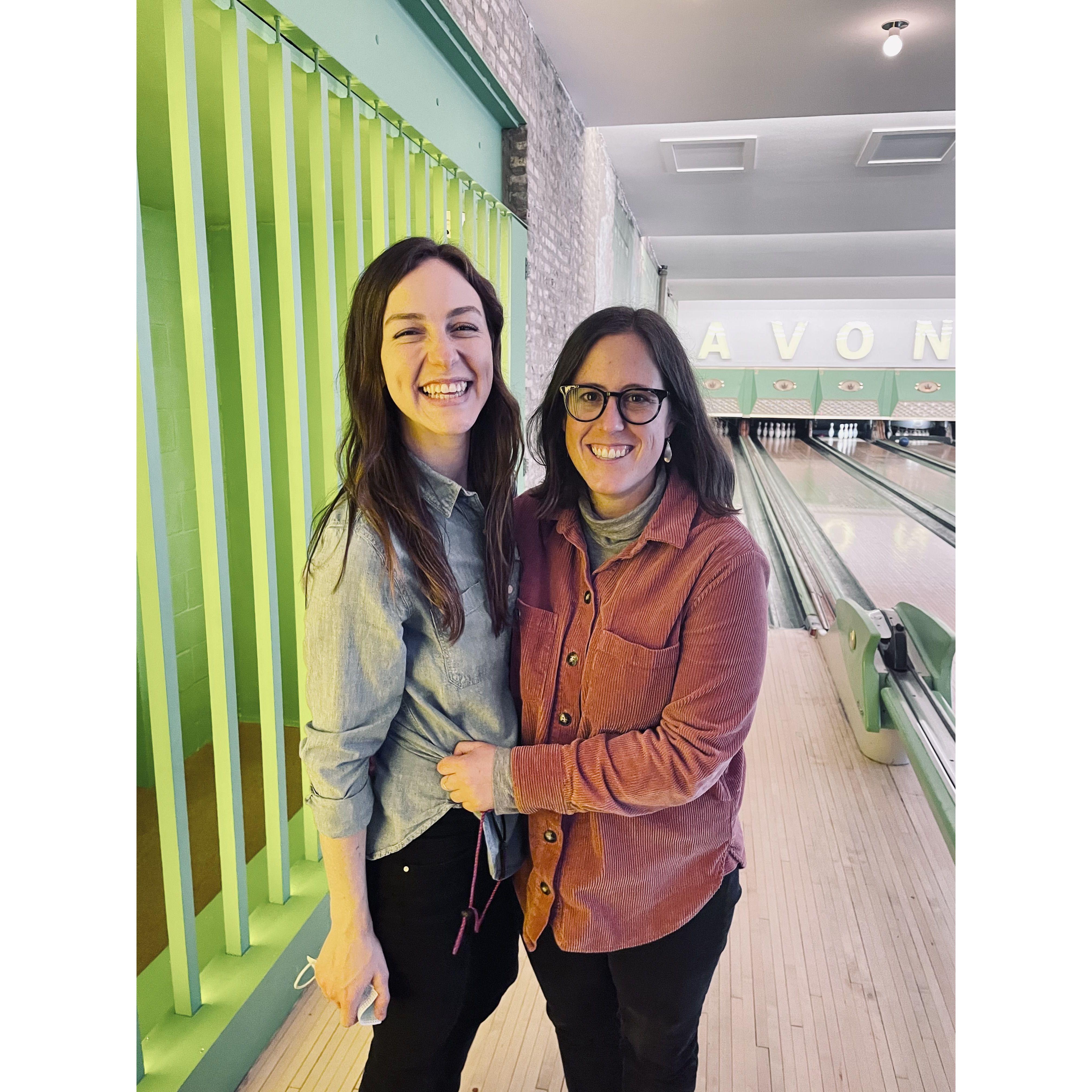 This birthday bowling party was right up our alley.