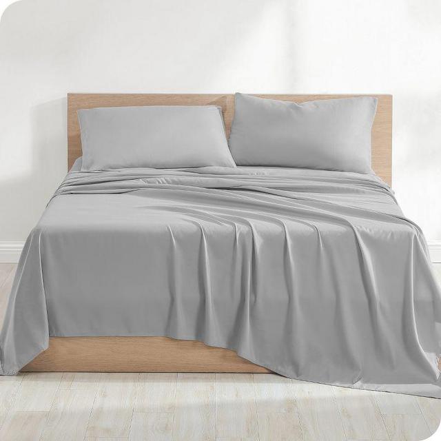 300 Thread Count Organic Cotton Percale Bed Sheet Set by Bare Home