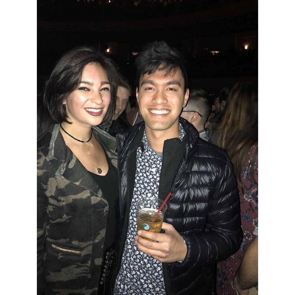 Our first concert as a couple (but definitely not our first concert) (2018)