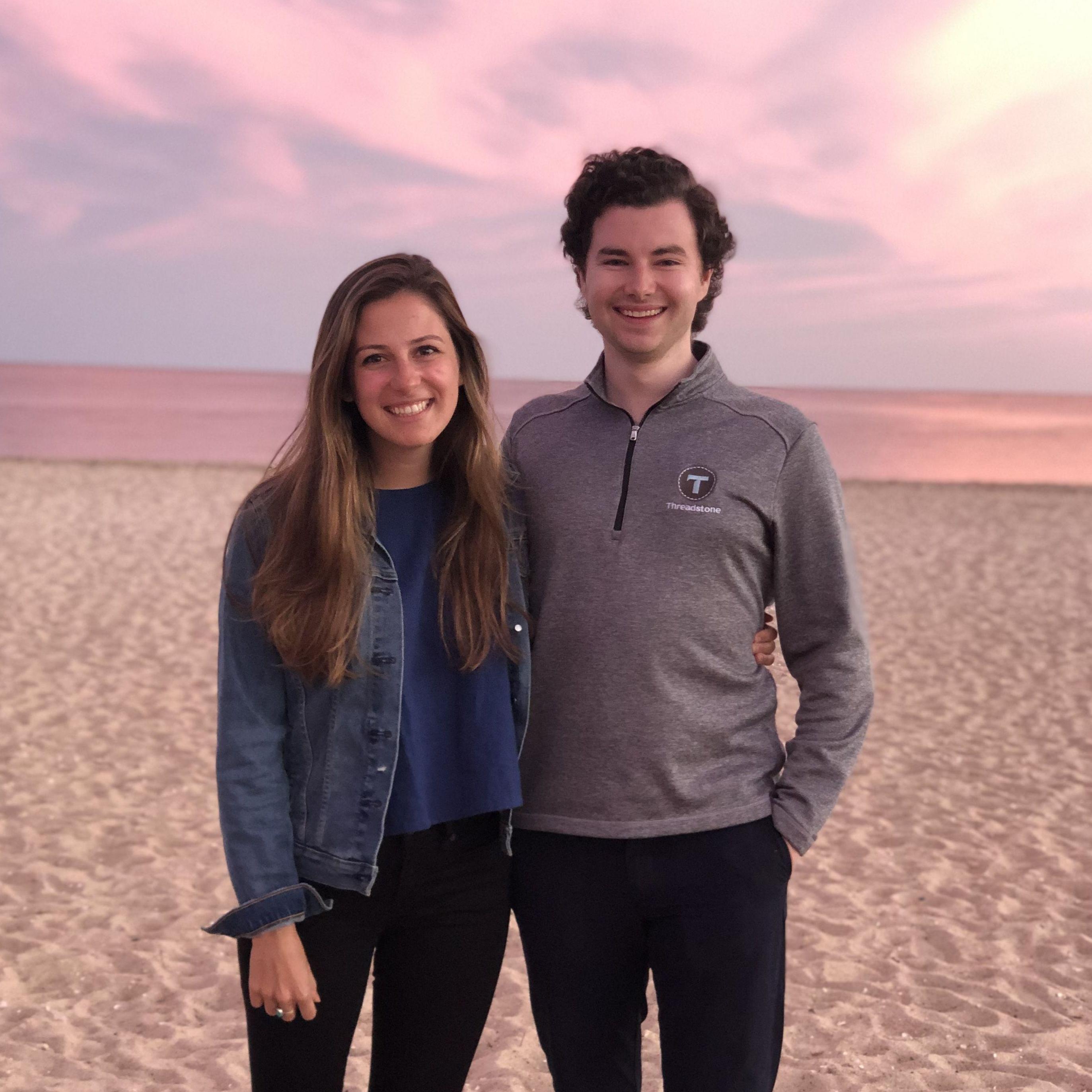We stopped by the beach in Cape Cod, after Peter met Margaux's friends for the first time in 2020.