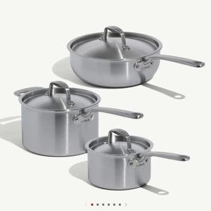 The Stainless Saucepan Set | Made In
