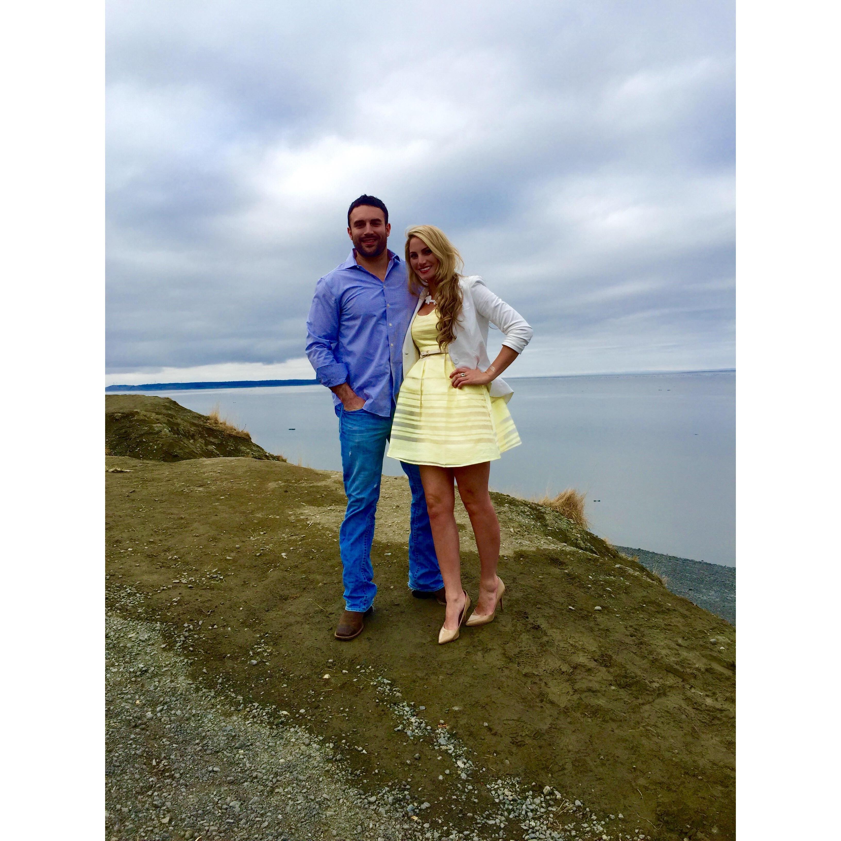 One of our first dates-- Easter 2016