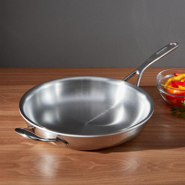 Demeyere Atlantis Proline Stainless Steel 11" Fry Pan with Helper Handle