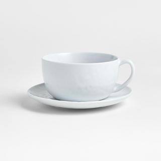 Mercer Cappuccino Cup and Saucer, Set of 4