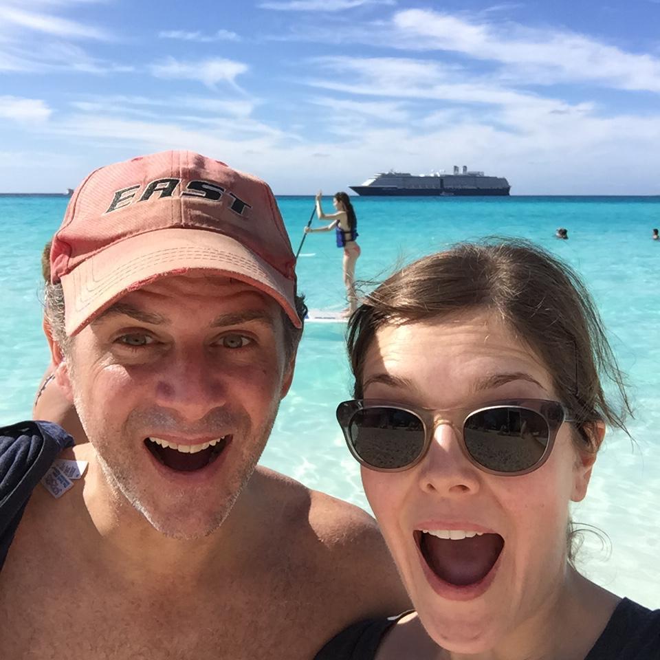 We're on a vacation and we can hardly believe it!