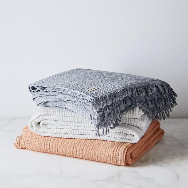 Wabi Sabi Cotton Crinkle Bedspread