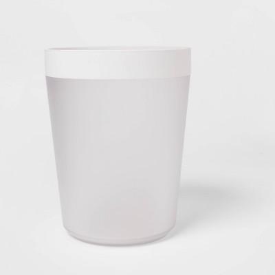 Wastebasket Frosted - Room Essentials™