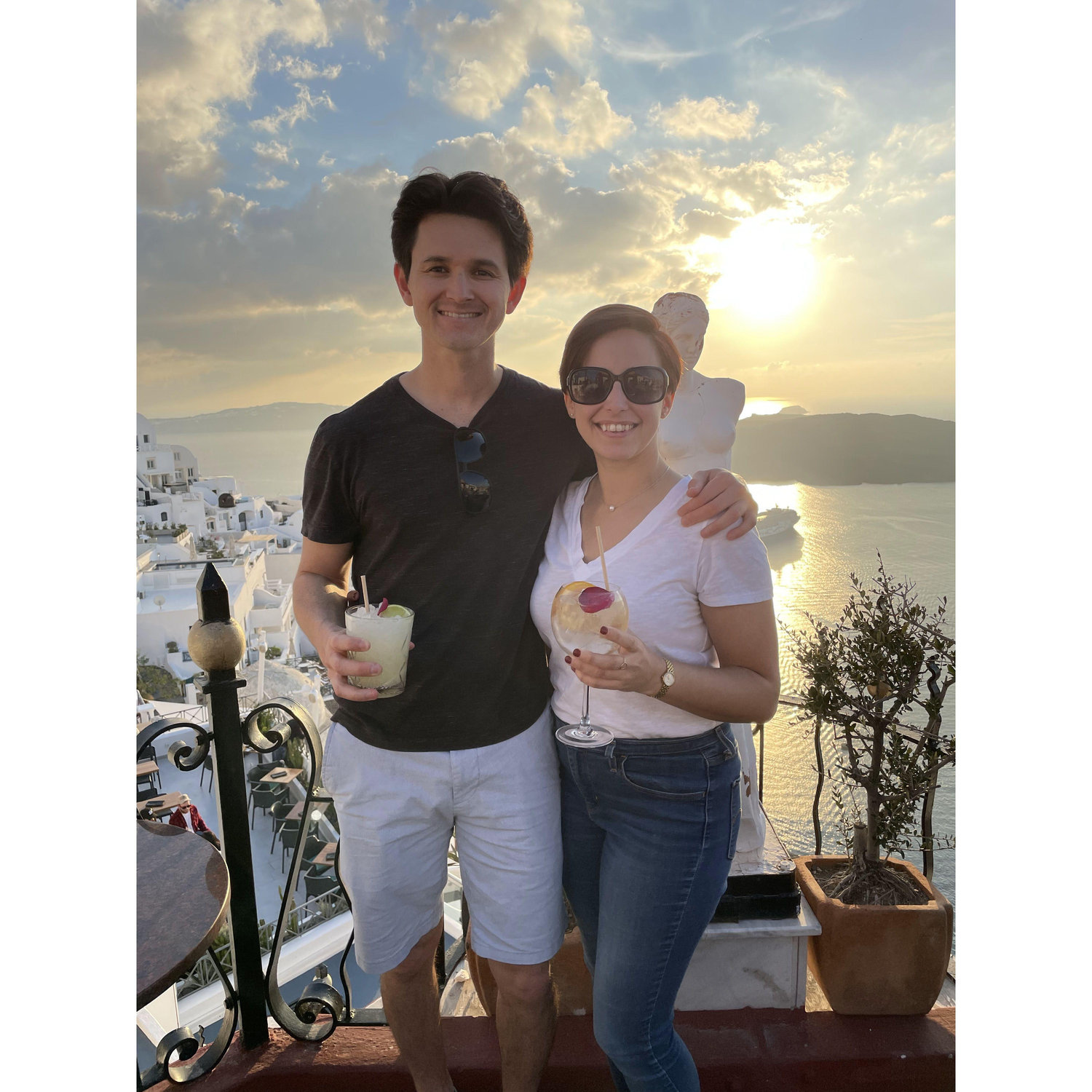 Santorini, Greece. November 2022.