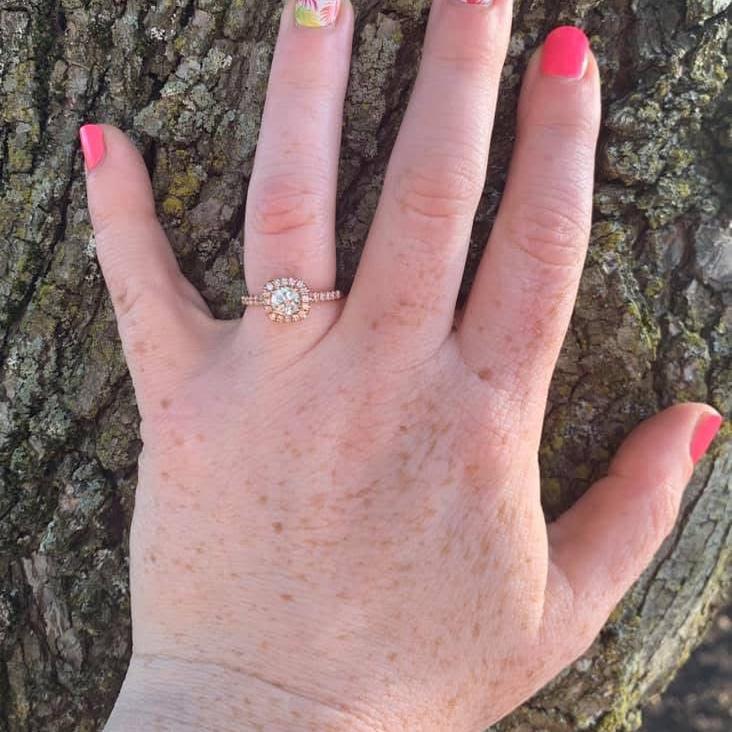 She said yes! July 2020