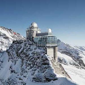 Train to Jungfrau mountain