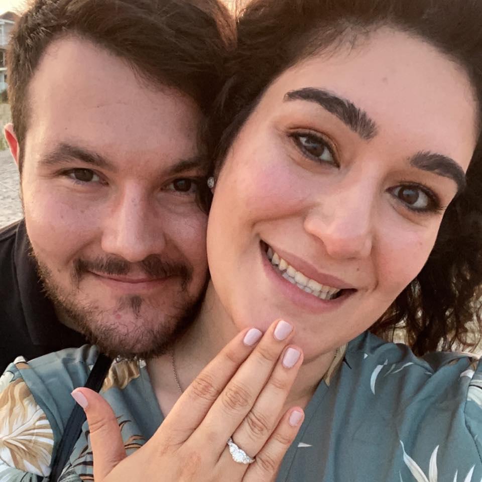 The night we got engaged! :)