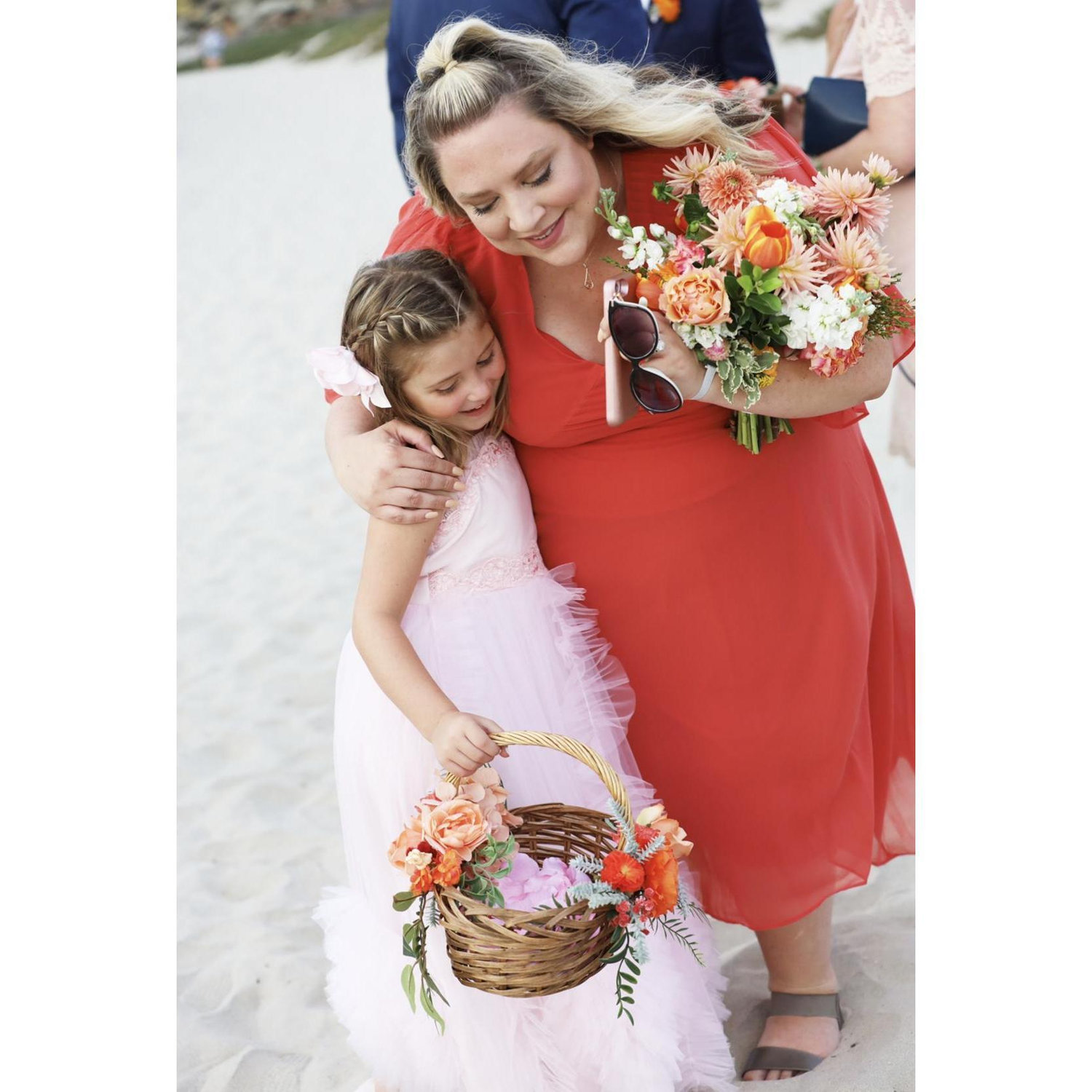 flower girl pep-talk