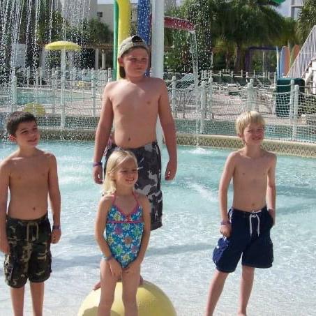 Cj, me, my brother, and his brother in 2009