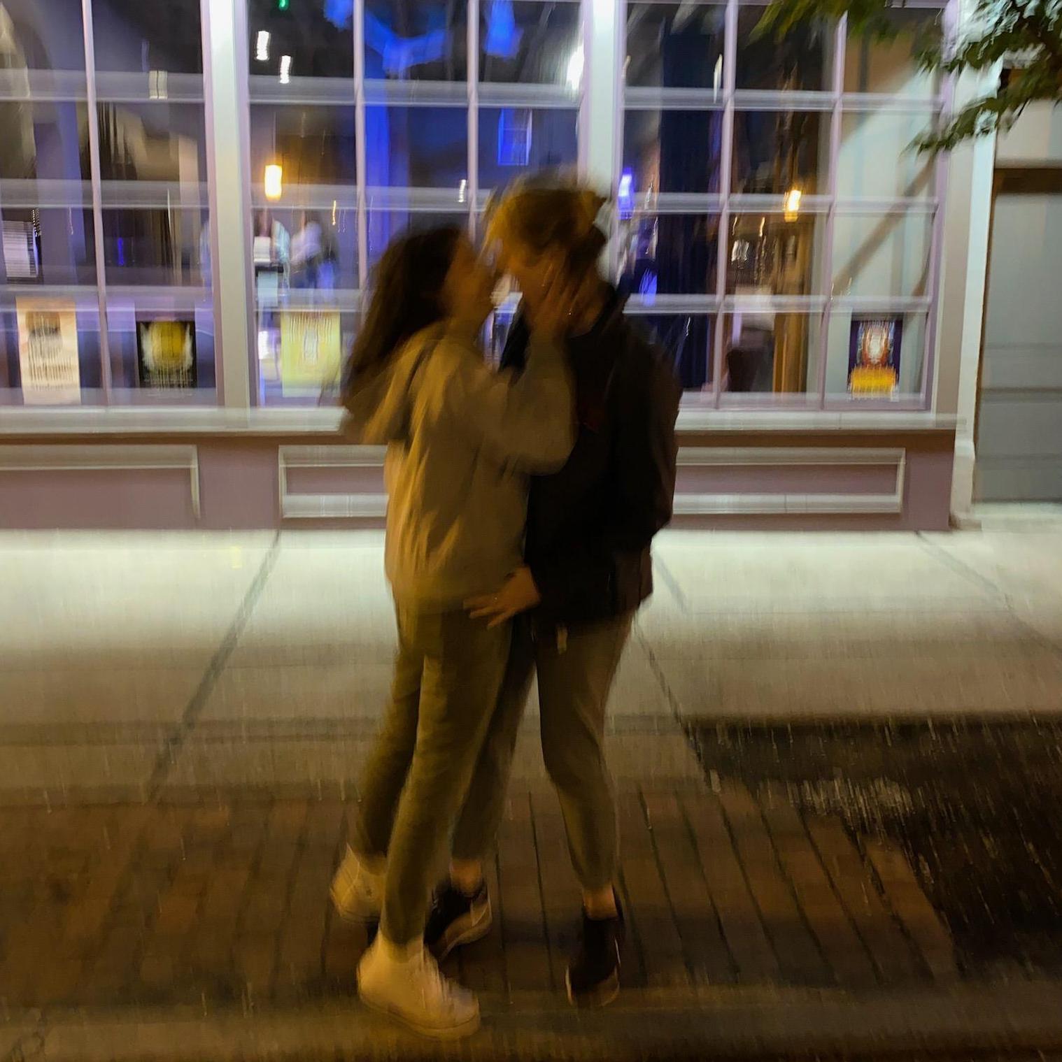 Night out on the town when Gracie visited Jess at Dickinson College