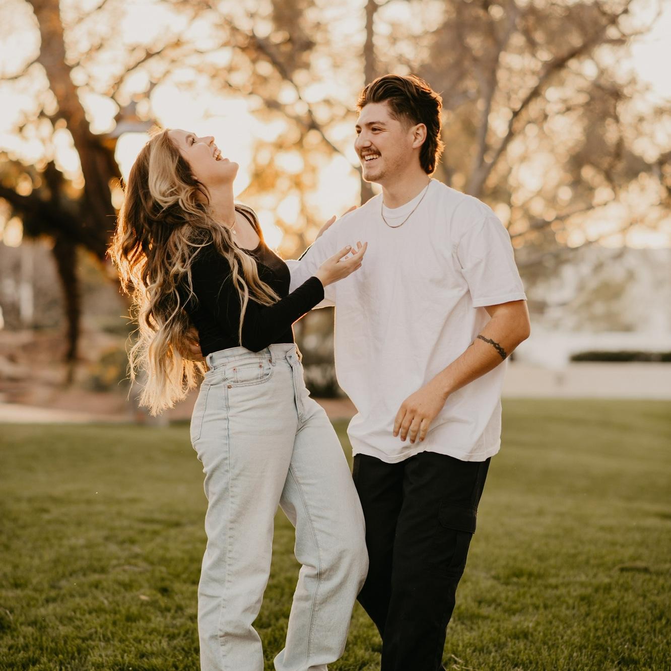 Always laughing