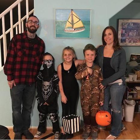 Our first Halloween together