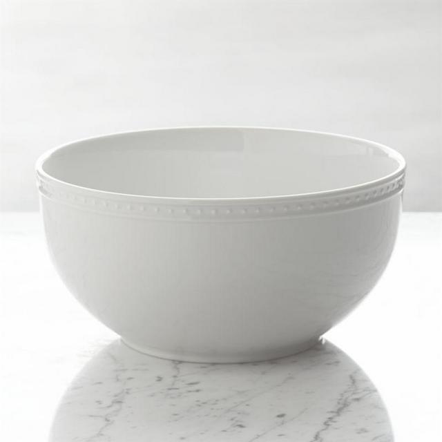 Staccato Serving Bowl-White