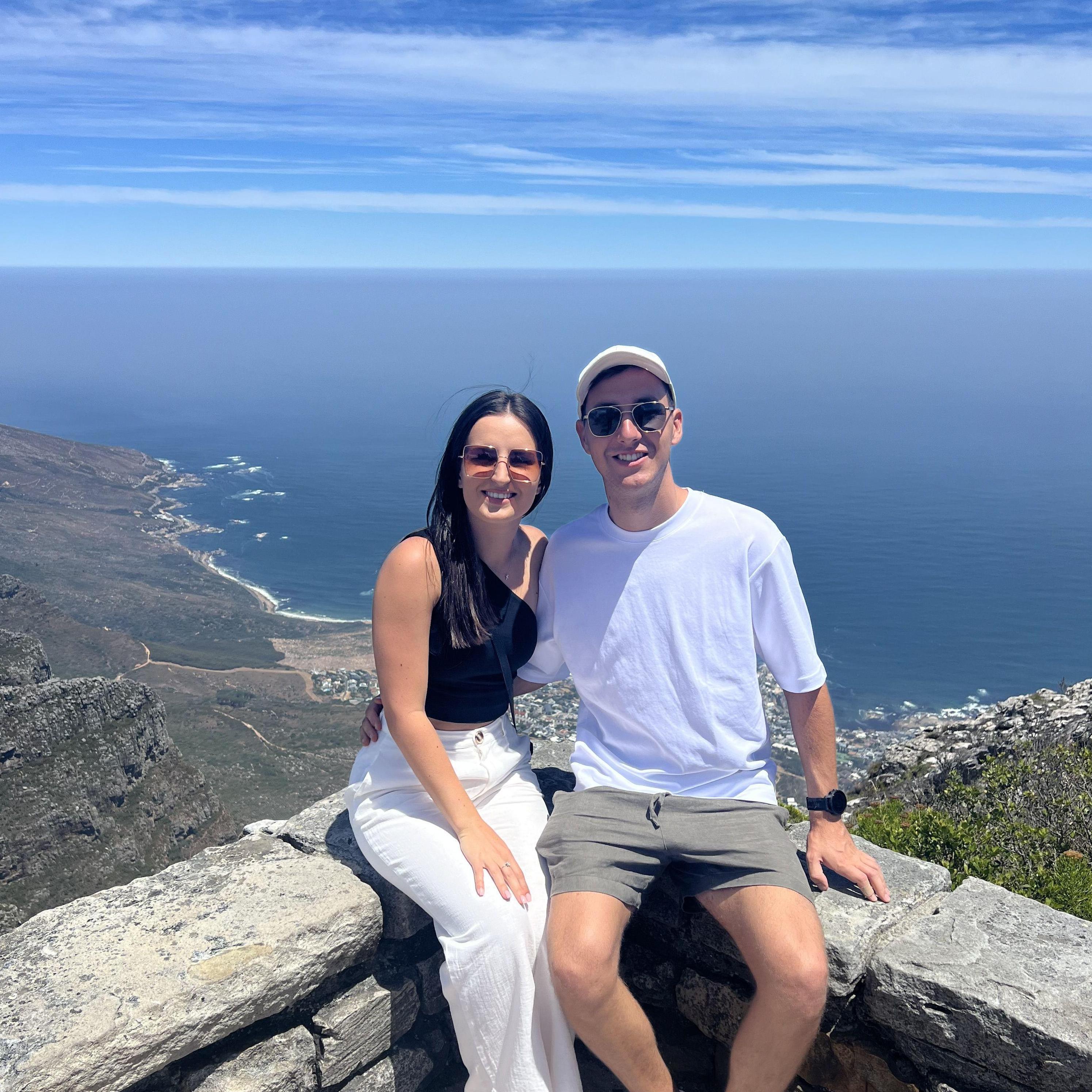 We took the aerial cable car to the top of Table Mountain. If heights aren't for you, take a guided hike to the top to see the view.