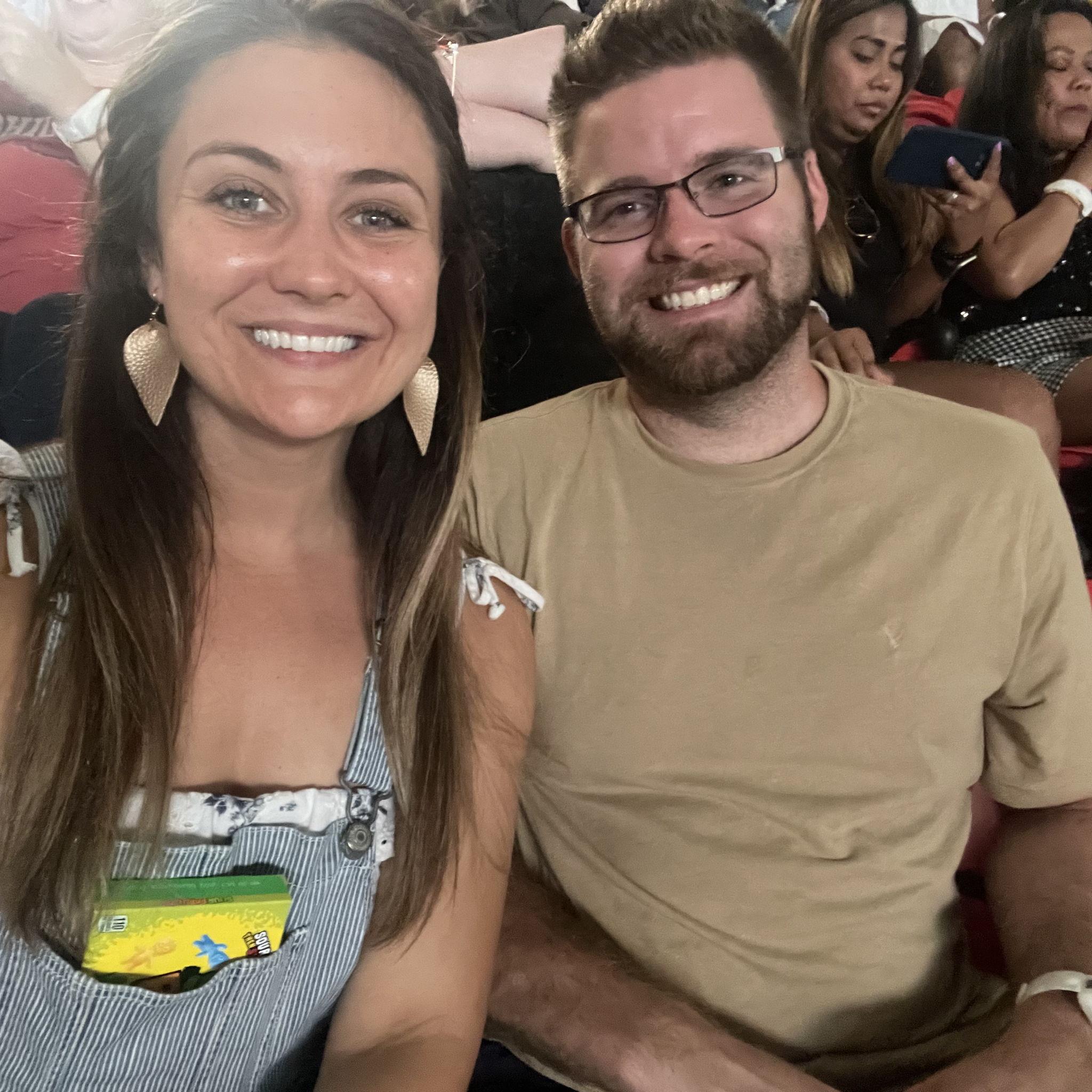 Surpised Dillon with Coldplay tickets (one of his favorite bands)