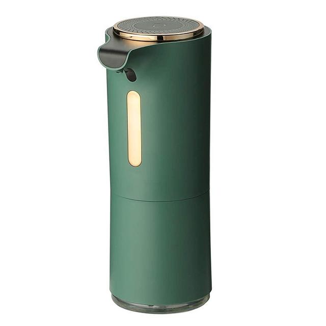 BEYOND CREATION Premium Automatic Foaming Soap Dispenser, Touchless Soap Dispenser with Fragrance Function, Hand Free Foam Soap Dispenser for Bathroom or Kitchen (Green)