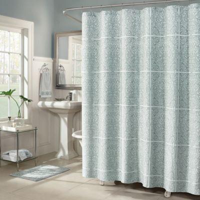 J. Queen New York™ 72-Inch x 72-Inch Corina Shower Curtain in Spa