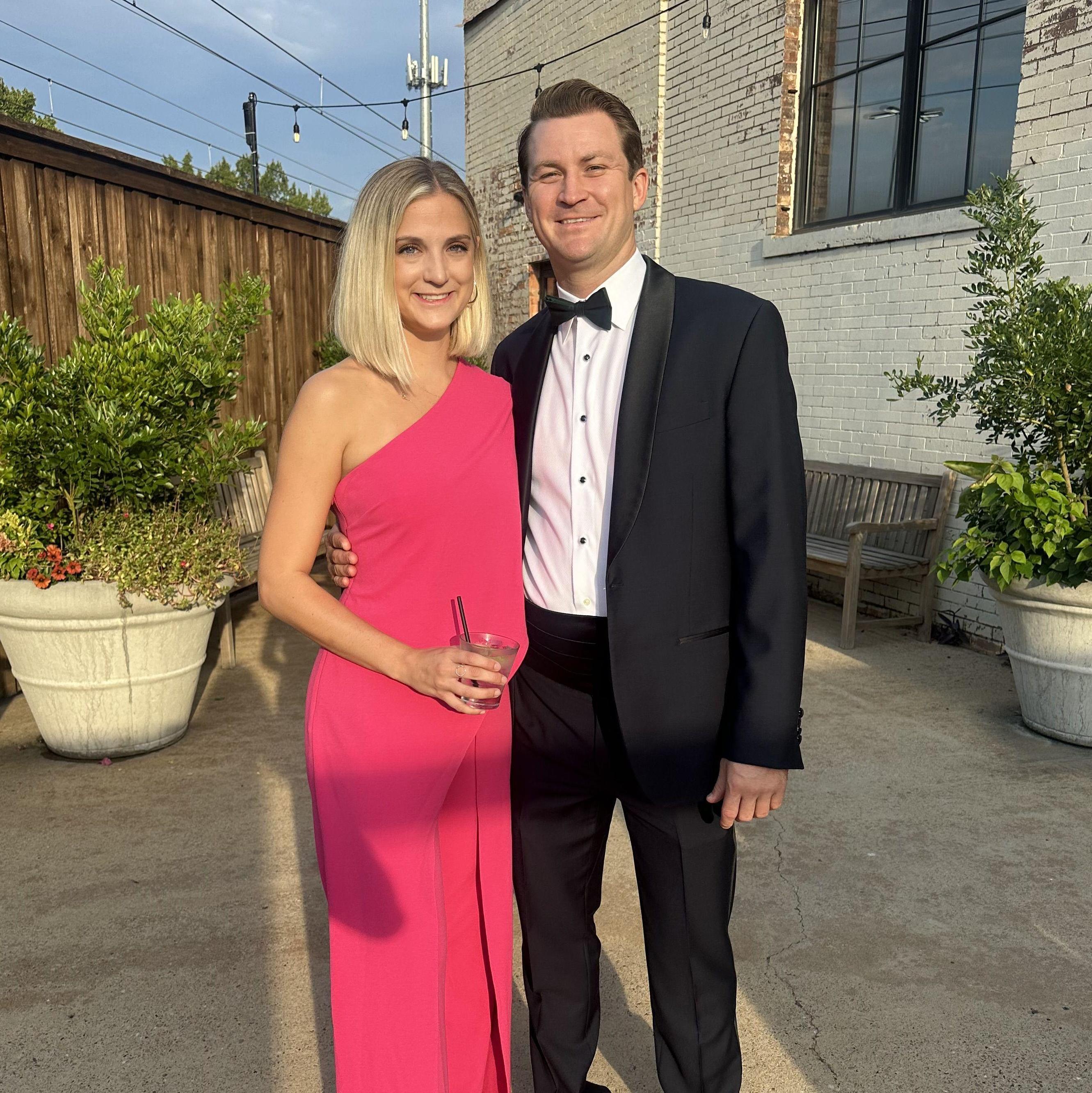 Cleaning up nice for a wedding