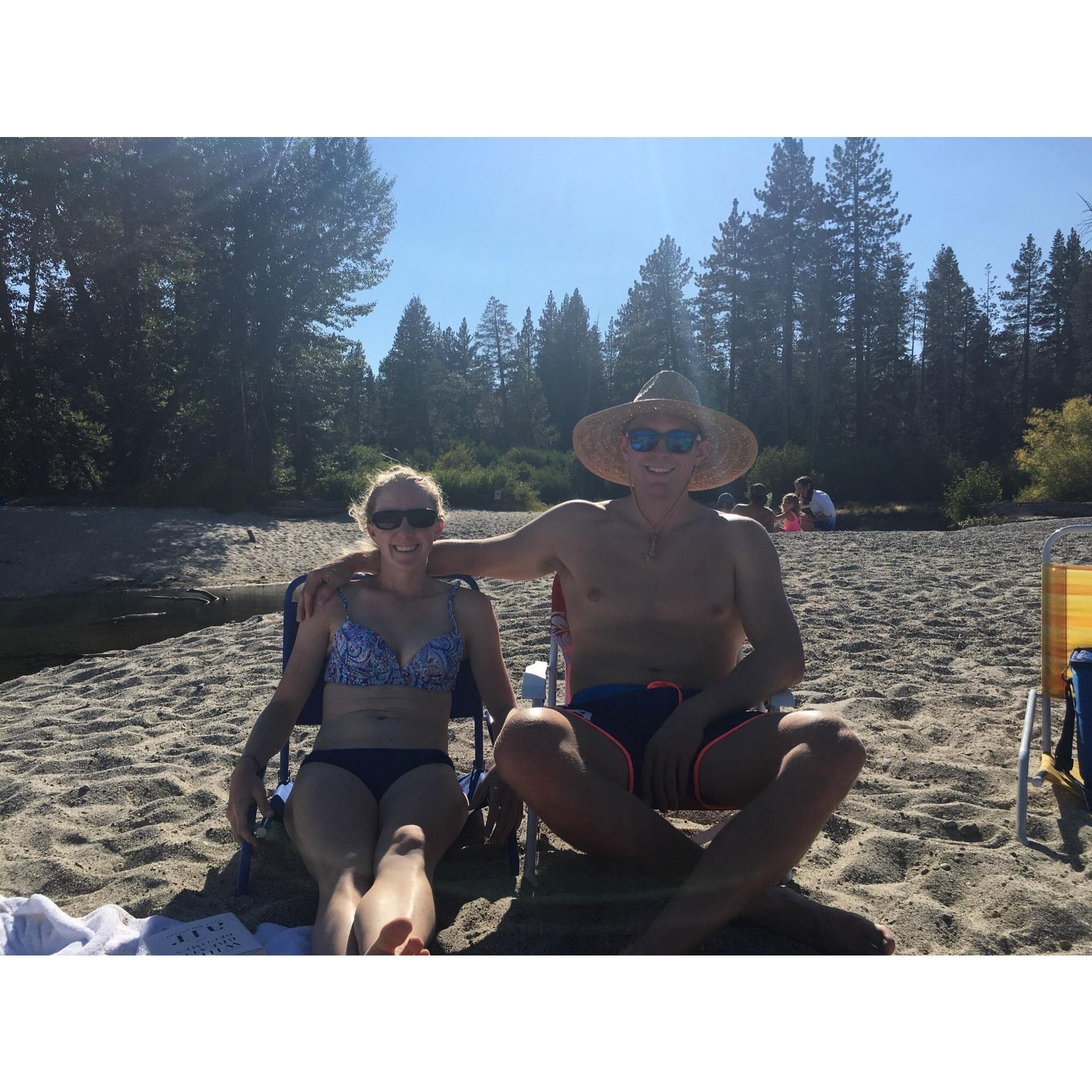 Lake Tahoe with friends, fall 2016