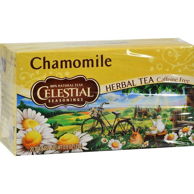 Celestial Seasonings Herbal Tea - Caffeine Free - Chamomile - 20 Bags (Pack of 2)