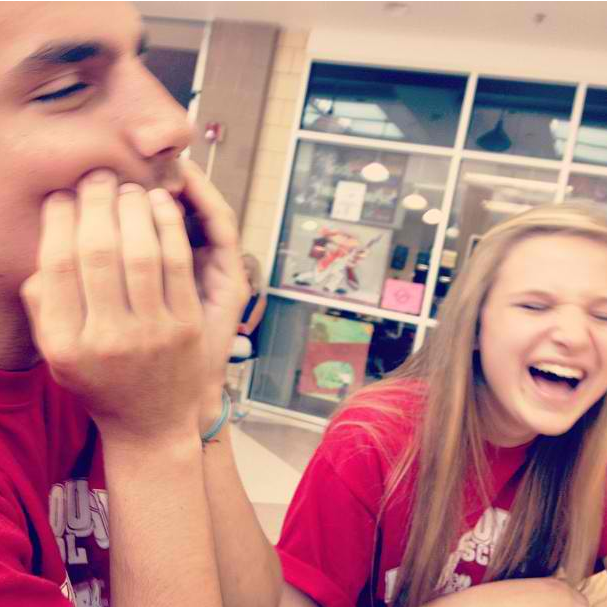 Broken nose number 2 in 2012, senior night at the lunch table.