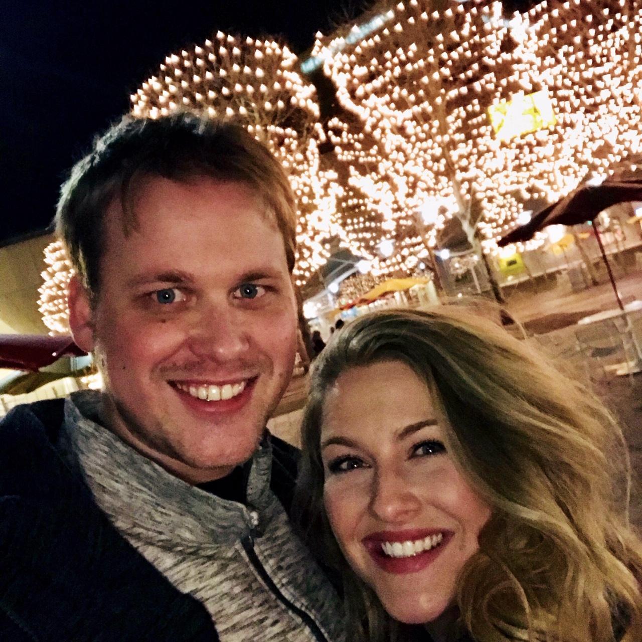 The first photo we took together, February 2018