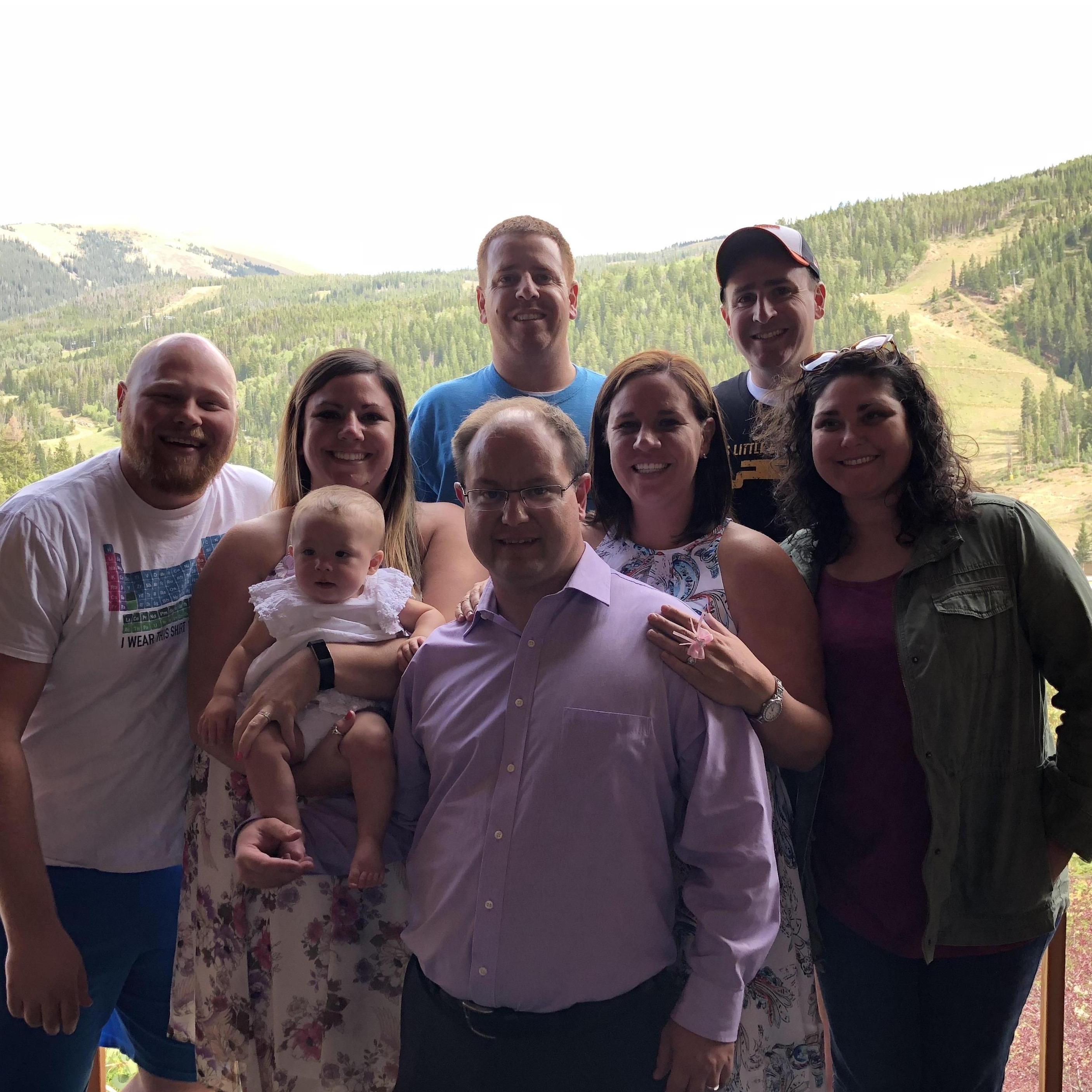 Family photos in Keystone, CO.