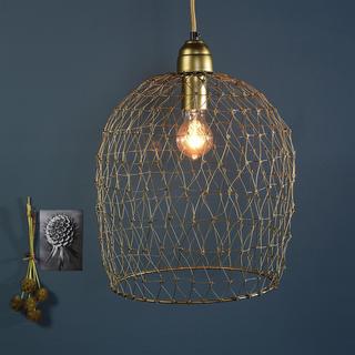Vera Woven Wire Pendant