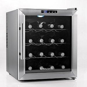 Wine Enthusiast Silent 16 Bottle Wine Refrigerator (Stainless Steel Trim)