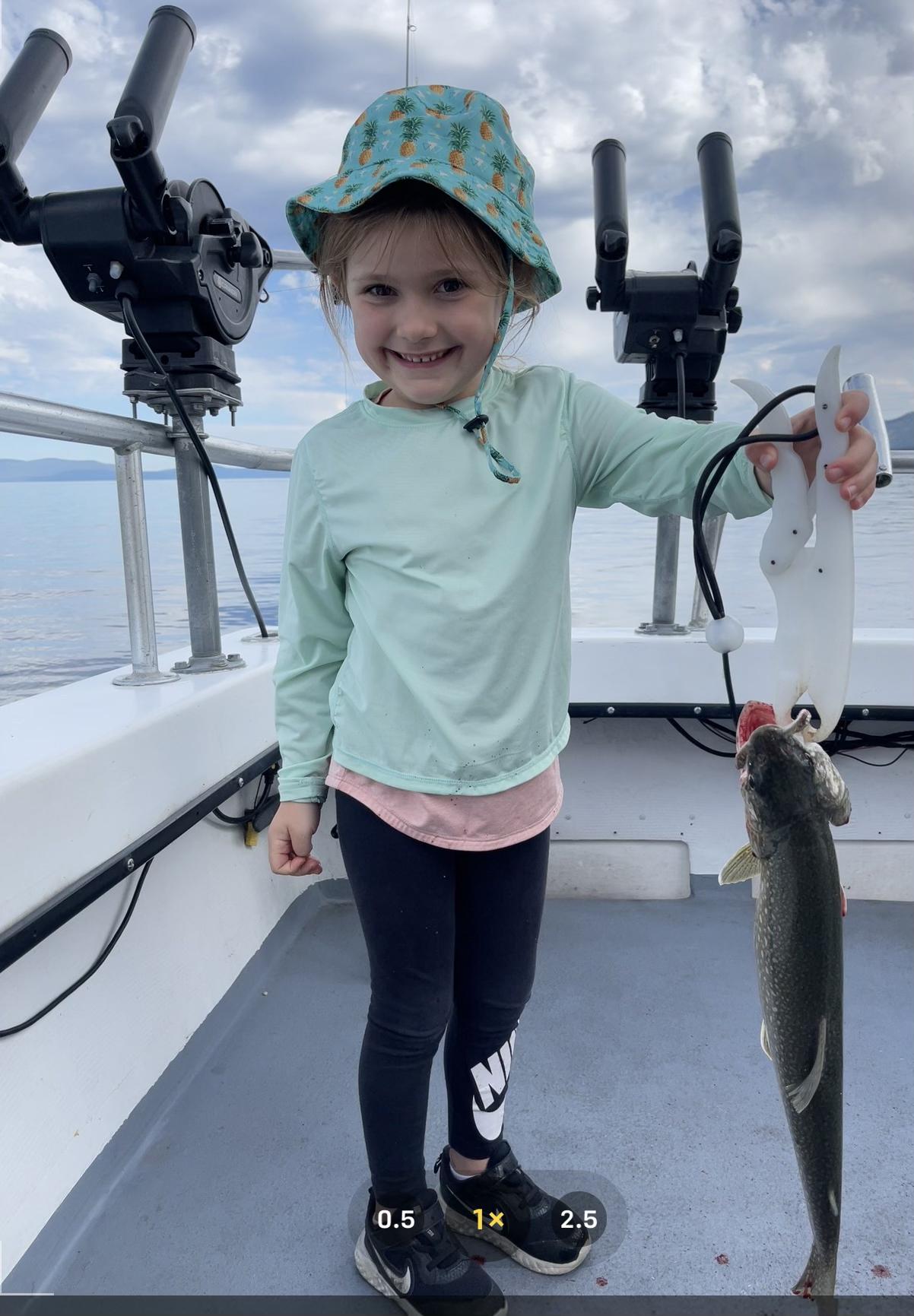 First catch of the day