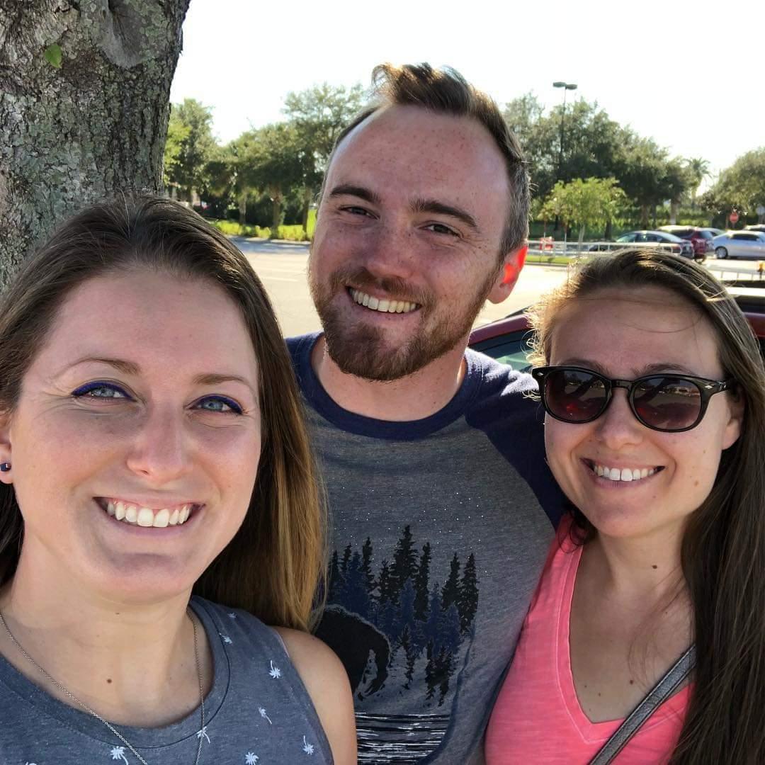 Visiting Orlando
(Annette, Jason, & Sarah Brady)