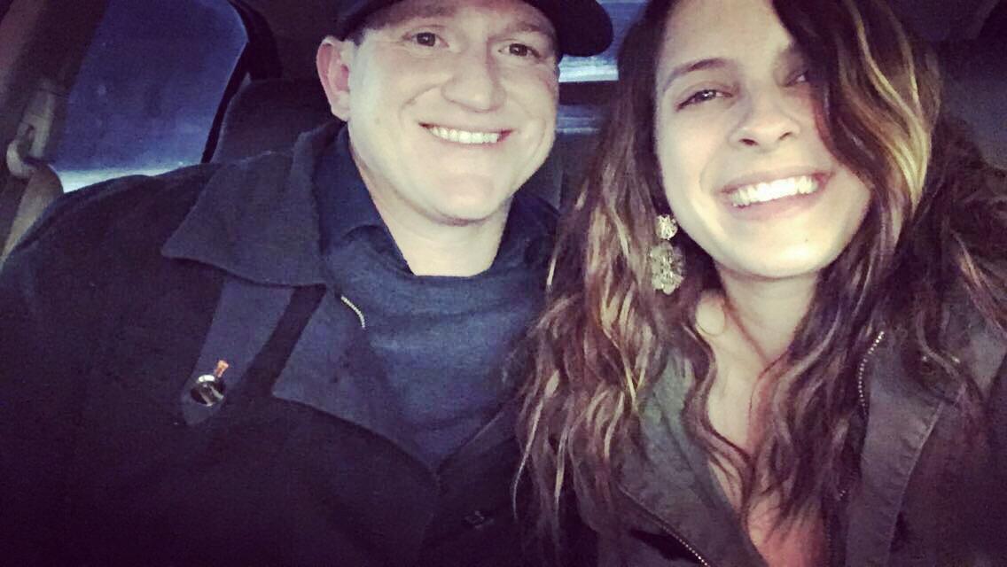 Our first date 💕 we went to dinner, shared a bottle of wine (truth serum as Aaron called it) had some great food, and talked for hours until we were the last customers in the restaurant!