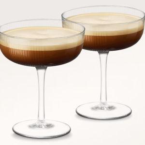 Nespresso Martini Glasses