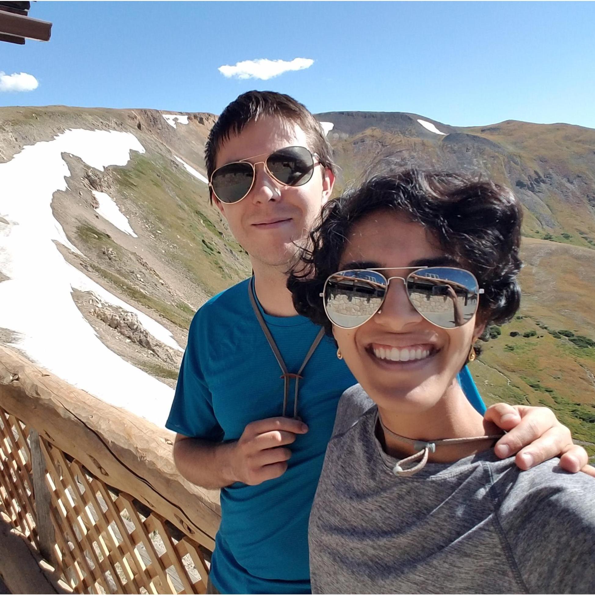 Taken after David moved to Colorado to join Aishwarya (who'd moved there 6 months prior) in the summer of 2019.