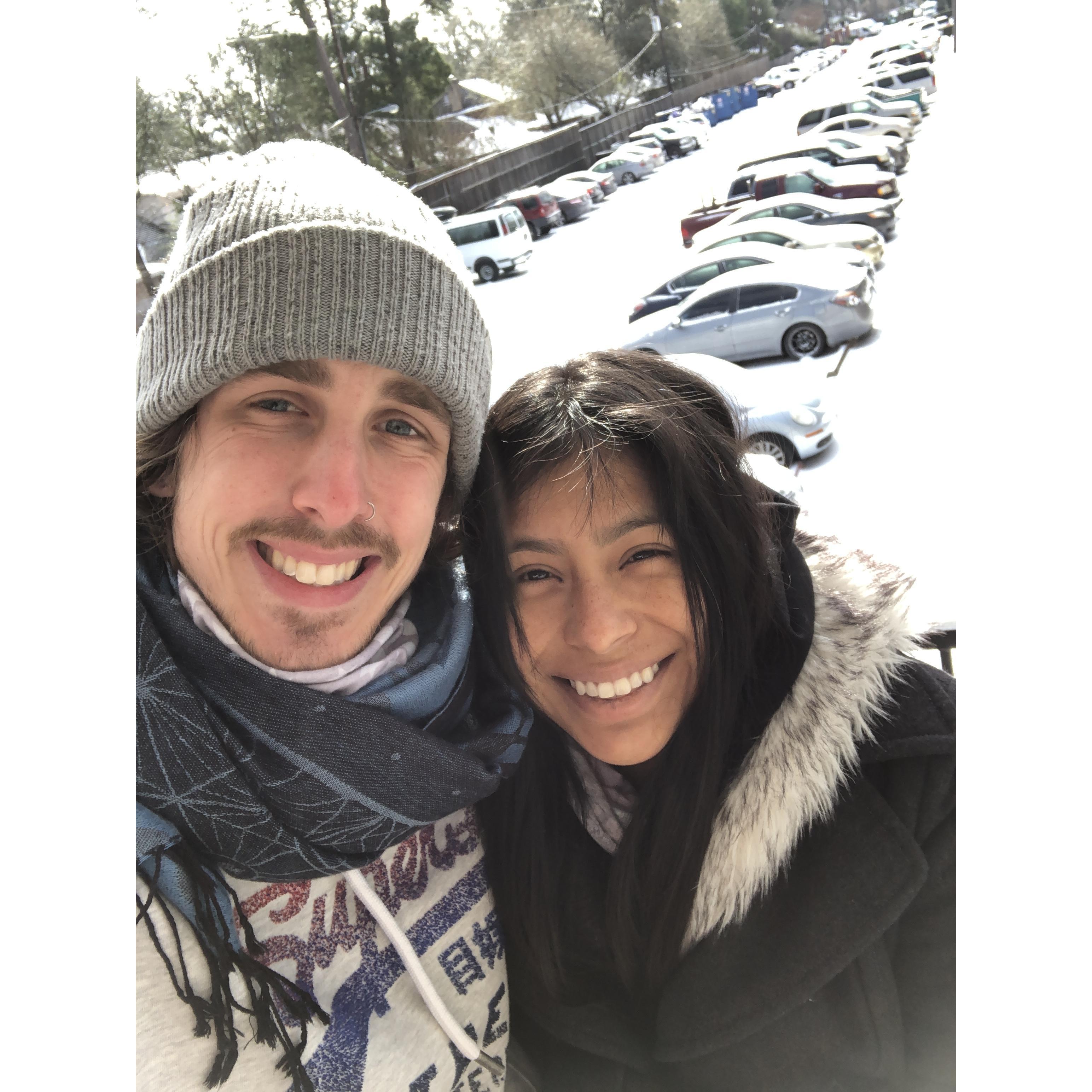Freeze and Snow Week in Texas Feb '21