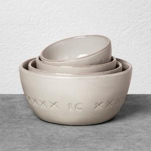 4pk Measuring Cup Cream - Hearth & Hand™ with Magnolia