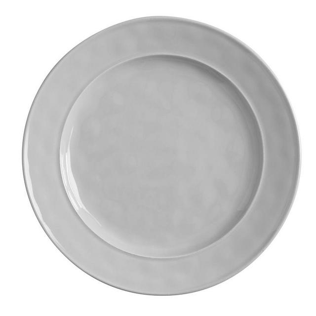 Cambria Stoneware Dinner Plates, 10 3/4", Set of 4 - Gray