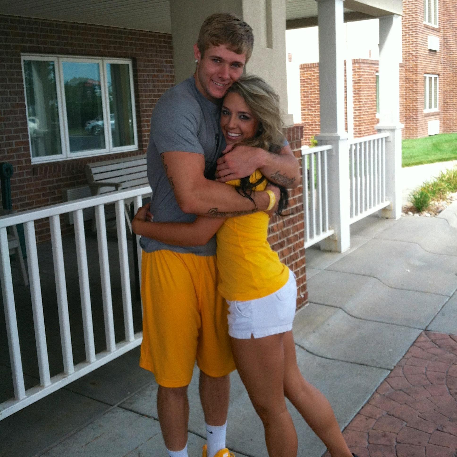 Tanner's first collegiate game at Nebraska - 2013