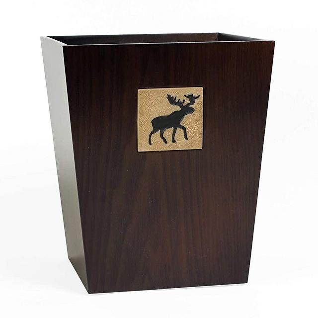 SKL Home by Saturday Knight Ltd. Sundance Wastebasket, Brown