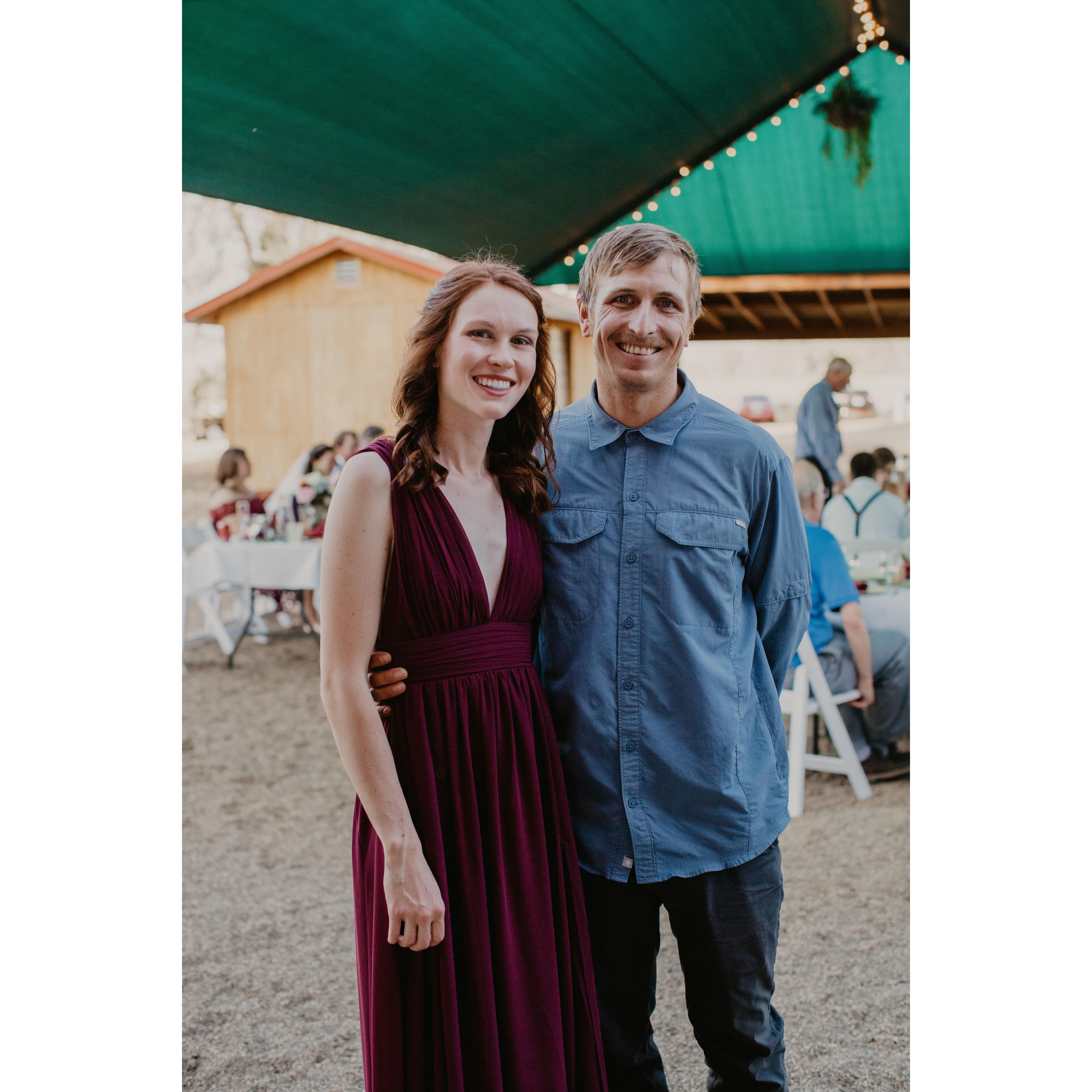 Travis and Megan's wedding
