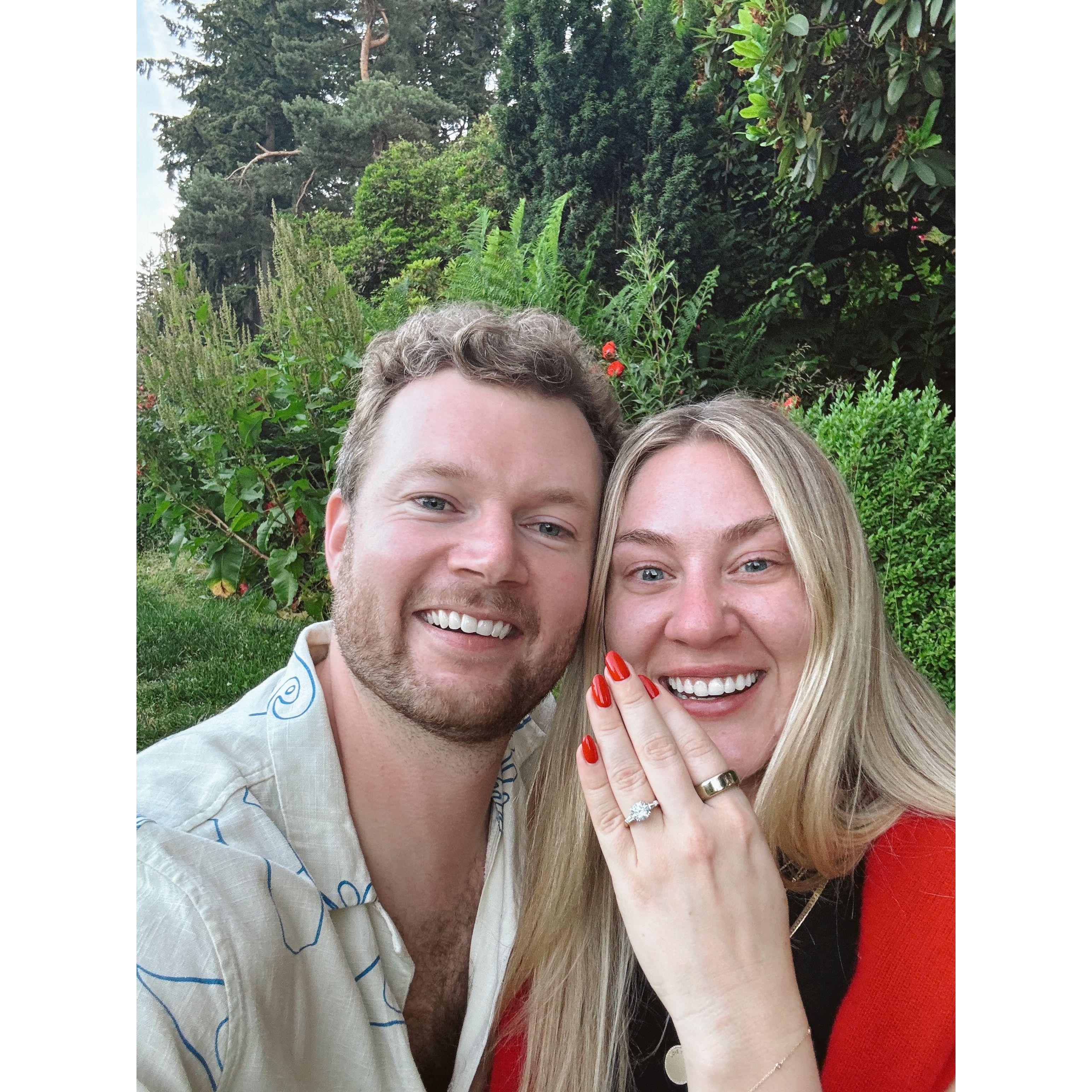 June 21, 2024 - the day we got engaged