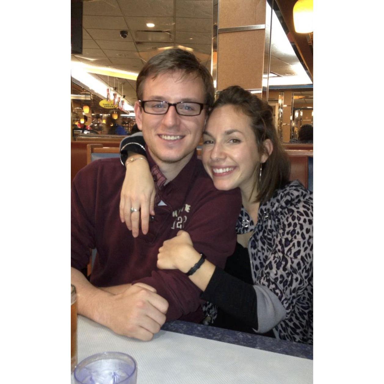 3am NYC diner 2013, Evan likely took this photo.