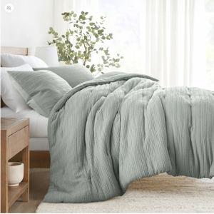 Waffle Textured Comforter Set