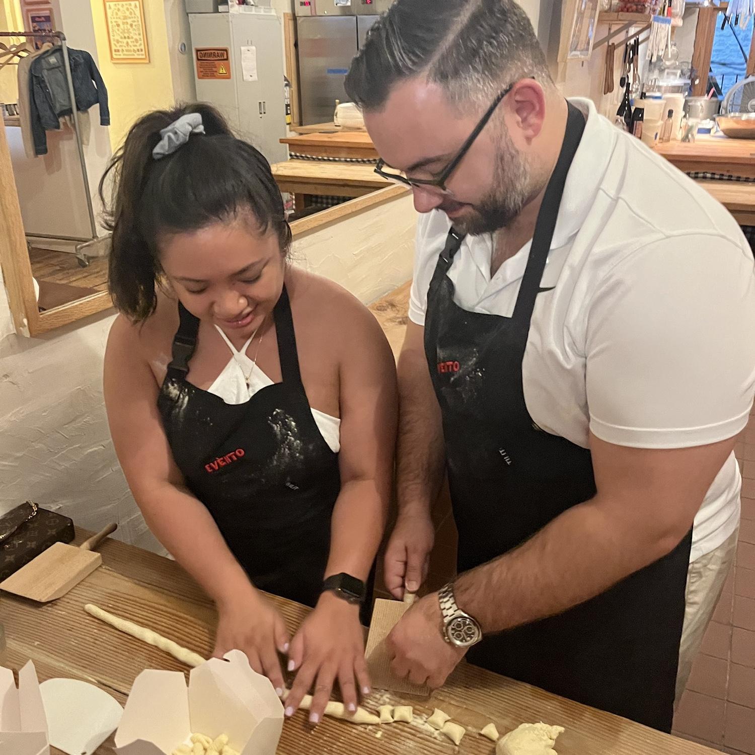 2 year anniversary pasta making class! 2024