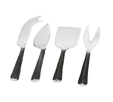 Ridge Cheese Knives, Set of 4
