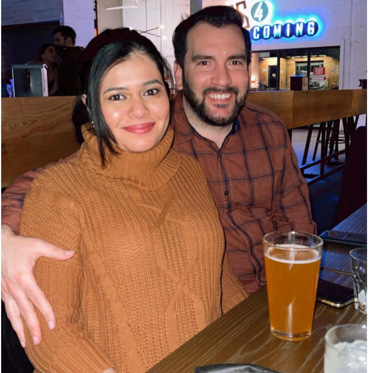Out with friends